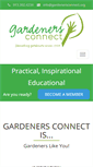 Mobile Screenshot of gardenersconnect.org